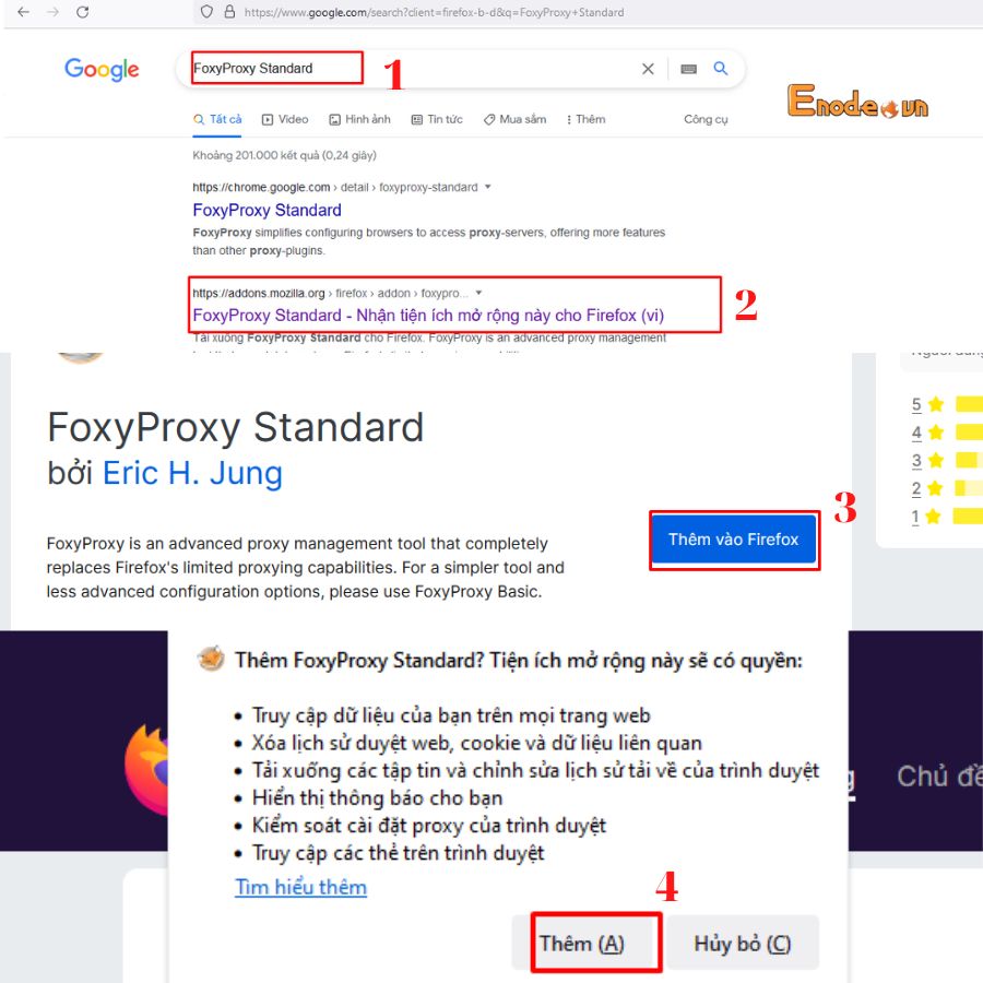 Cách đăng nhập proxy trên Firefox