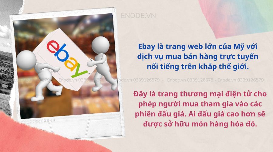 Nuôi tài khoản ebay để bán hàng trực tuyến trên website của Ebay
