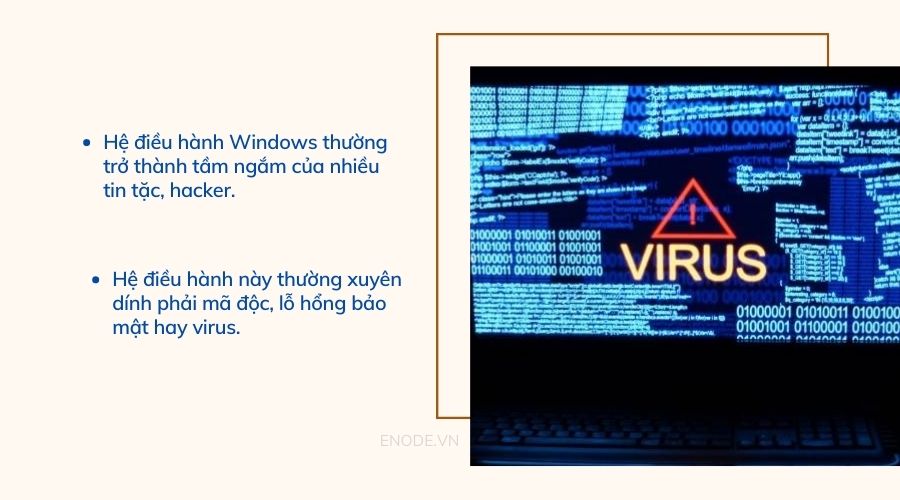 Một số nhược điểm của VPS khi sử dụng hệ điều hành Windows