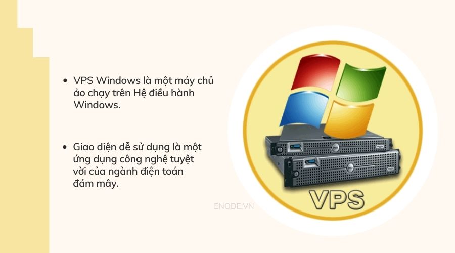Người dùng thân thiện với giao diện VPS Windows