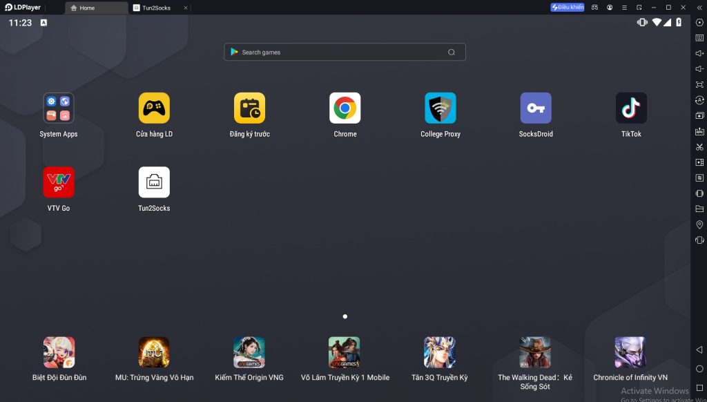 Giả lập LD Player