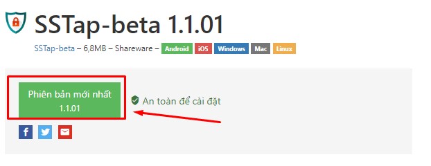 Tải phần mềm SSTap bản mới nhất để Fake IP bằng SSTap