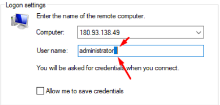 Để thừa dấu cách trong username