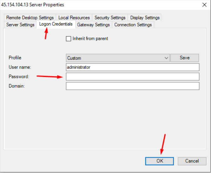 Xoá cho phần mềm Remote Desktop Connection Manager v2.7