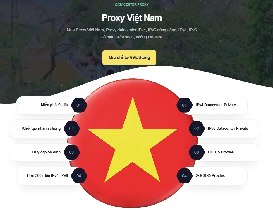 Mua Proxy Datacenter tĩnh nuôi nick Zalo tại Enode.vn