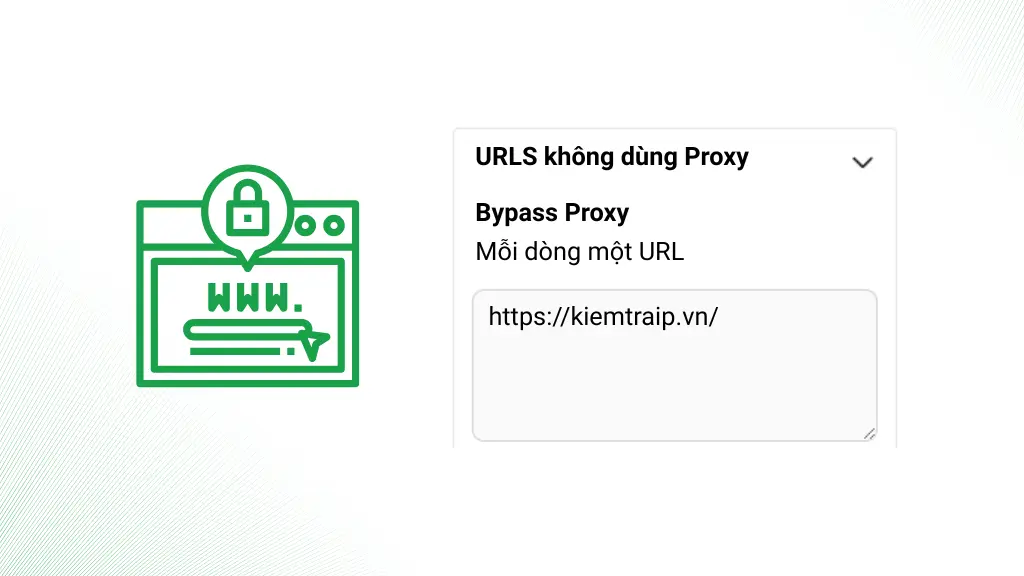 ULRs không dùng Proxy